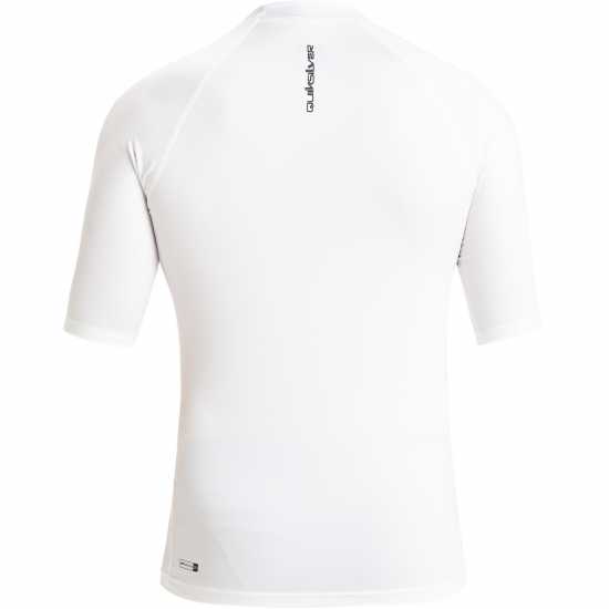Quiksilver Quik Uv Protection 50+ Rash Vest Бяло 