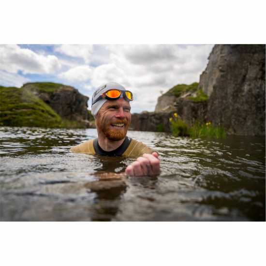 Zone3 Venator X Polarized Lense Goggle Тъмносин/Мед Плувни аксесоари