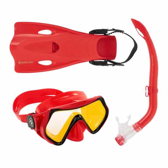 Aqua Lung Hero Junior Snorkel Set Red/Gold Детски бански и бикини