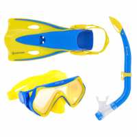 Aqua Lung Hero Junior Snorkel Set Yellow/Blue Детски бански и бикини