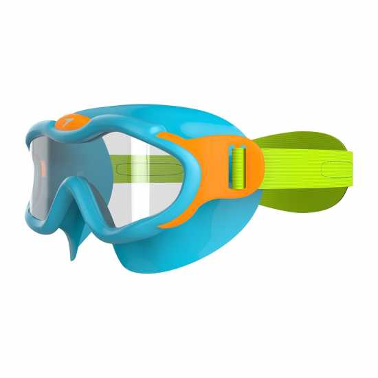 Speedo Infant Biofuse Mask Goggles Azur/Green/Oran Детски бански и бикини
