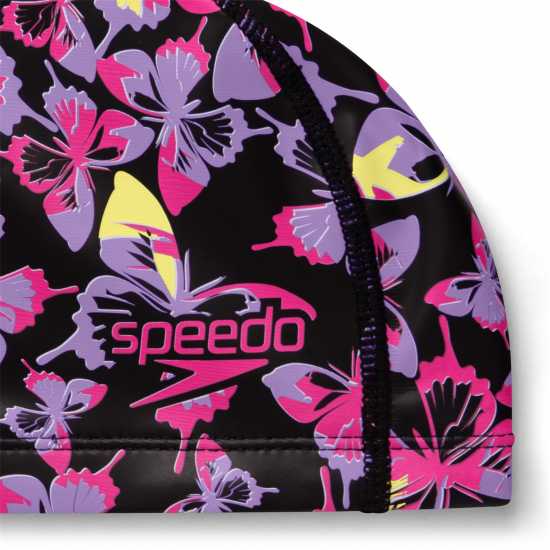 Speedo Junior Pace Cap Blk/Lilac/Viole Детски бански и бикини