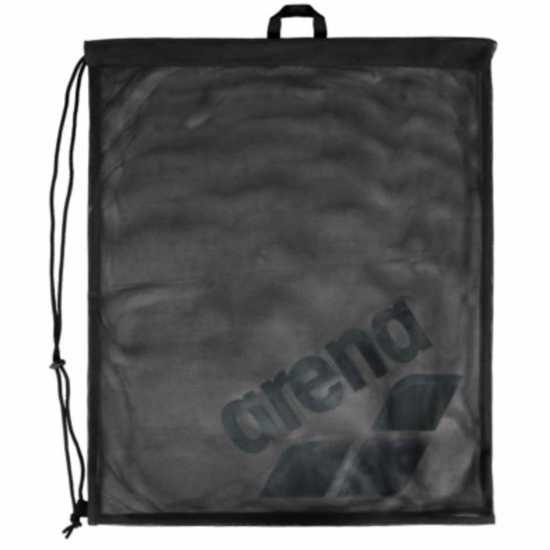 Arena Go Pool Sack Mesh Bag Black Arena Go Pool Sack Mesh Bag Black