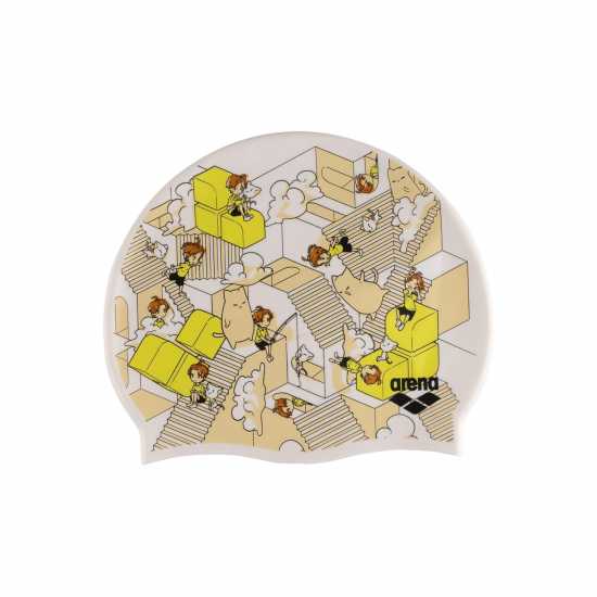 Swim Cap Print Junior Swim Cap Print Junior