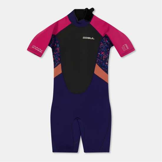 Gul Unisex Kids' Wetsuit Shorties Blue 