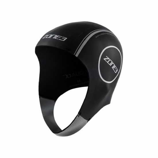 Дамски бански Zone3 Orange Neoprene Swim Cap Черно/сребро Zone3 Orange Neoprene Swim Cap Черно/сребро Дамски бански