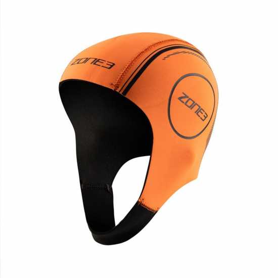 Дамски бански Zone3 Orange Neoprene Swim Cap Оранжево Zone3 Orange Neoprene Swim Cap Оранжево Дамски бански