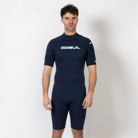 Gul Eunioa Natural Rubber 2Mm Shortie Wetsuit Mens  Воден спорт