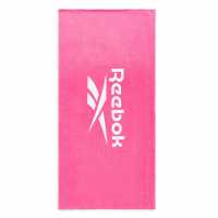 Reebok Beach Towel Postiano Atomic Pink Хавлии