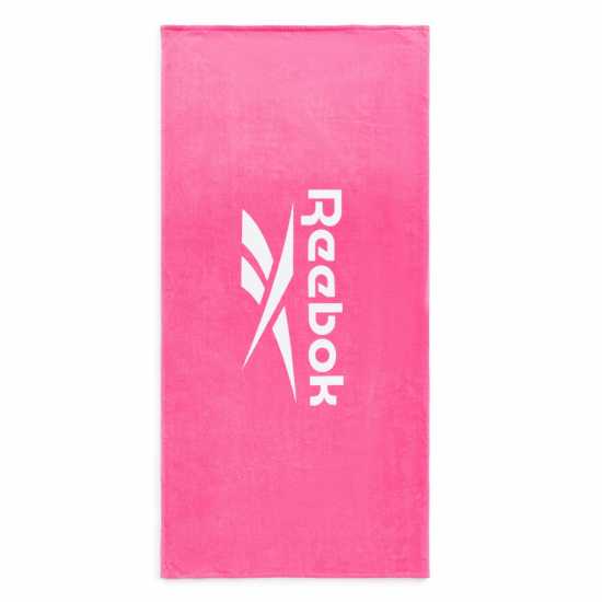 Reebok Beach Towel Postiano Atomic Pink Хавлии