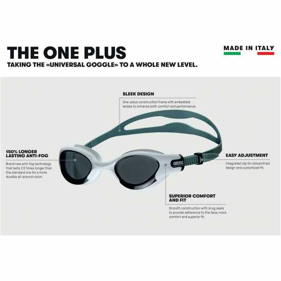 Arena The One Plus Goggle Blue Blue Blue Arena The One Plus Goggle Blue Blue Blue