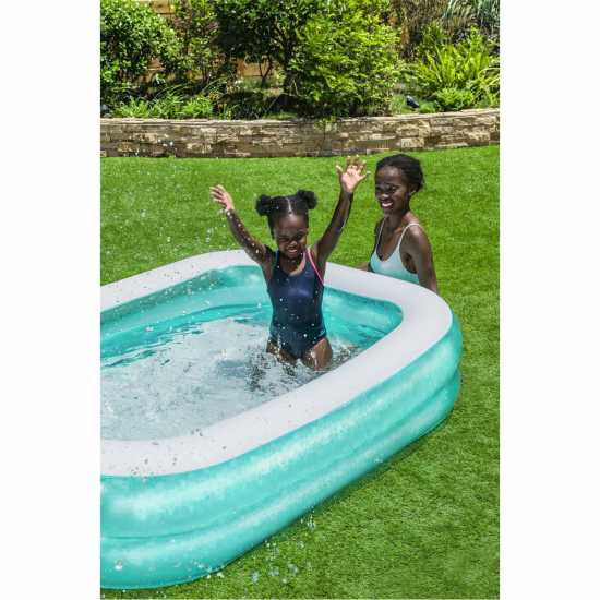 Bestway 6Ft Inflatable Rectangular Family Pool