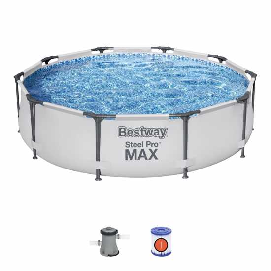 Bestway Steel Max Pro - 10Ft Pool  Градина
