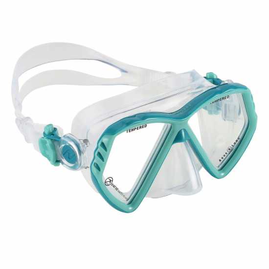 Aqua Lung Cub Junior Snorkel Mask Glacial Green Детски бански и бикини
