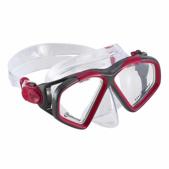 Aqua Lung Hawkeye Snorkel Mask Red/Black Воден спорт