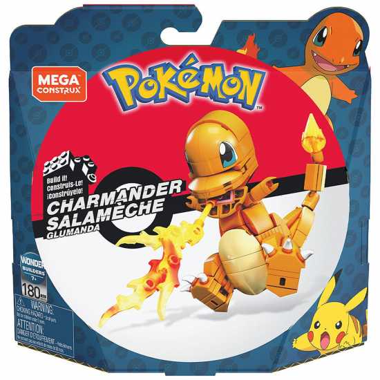 Pokemon Mega Construx Pokemon Charmander  Трофеи