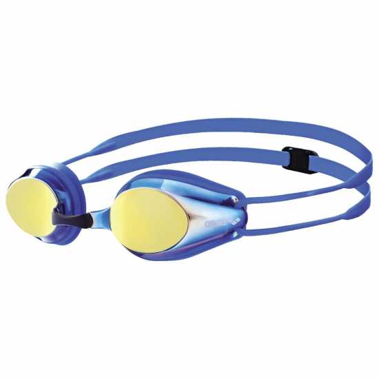 Arena Junior Tracks Mirror Racing Goggles Blue Copper Arena Junior Tracks Mirror Racing Goggles Blue Copper