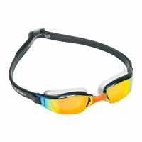 Aquasphere Xceed Swim Goggles Grey/Orng/Whte Плувни очила и шапки