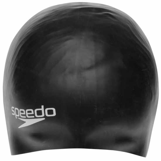Детски бански и бикини Speedo Силиконова Плувна Шапка Silicone Swimming Cap Juniors Черно Speedo Силиконова Плувна Шапка Silicone Swimming Cap Juniors Черно Детски бански и бикини