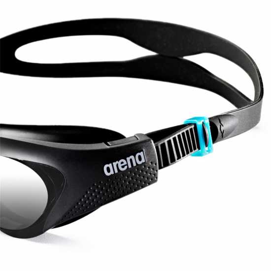 Arena The One Mirror Goggles Adults Дим/Сив/Черен Плувни аксесоари