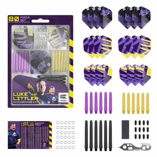 Target Darts Luke Littler Dart Accessories Kit  Дръжки и стволове