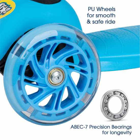 Star Light Up Tri-Scooter Children Синьо 