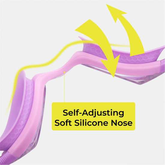 Slazenger Плувни Очила За Възрастни Aero Swimming Goggles Adults Розово/Лилаво 