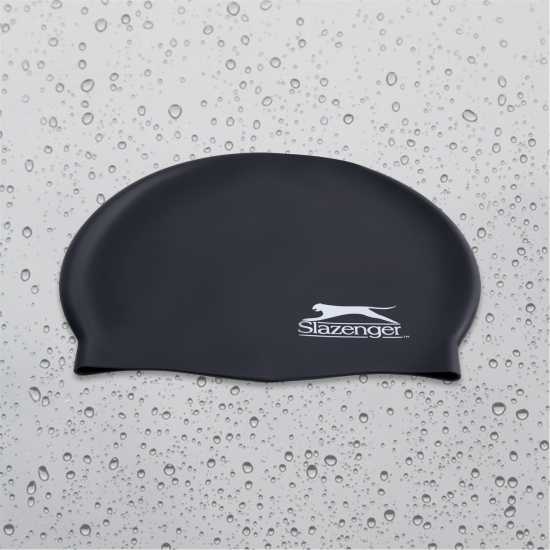 Детски бански и бикини Slazenger Силиконова Плувна Шапка Silicone Swimming Cap Junior Черно Slazenger Силиконова Плувна Шапка Silicone Swimming Cap Junior Черно Детски бански и бикини