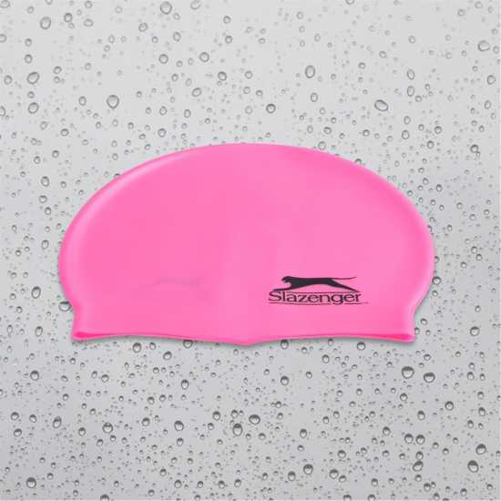 Детски бански и бикини Slazenger Силиконова Плувна Шапка Silicone Swimming Cap Junior Розово Slazenger Силиконова Плувна Шапка Silicone Swimming Cap Junior Розово Детски бански и бикини