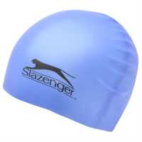 Slazenger Силиконова Плувна Шапка Silicone Swimming Cap Adults Royal Дамски бански