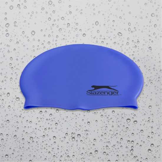 Дамски бански Slazenger Силиконова Плувна Шапка Silicone Swimming Cap Adults Кралски Slazenger Силиконова Плувна Шапка Silicone Swimming Cap Adults Кралски Дамски бански