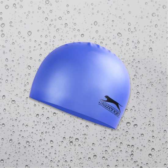 Дамски бански Slazenger Силиконова Плувна Шапка Silicone Swimming Cap Adults Кралски Slazenger Силиконова Плувна Шапка Silicone Swimming Cap Adults Кралски Дамски бански