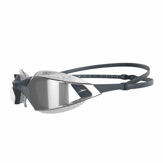 Speedo Aquapulse Pro Mirror Goggles Grey/silver  Плувни очила и шапки