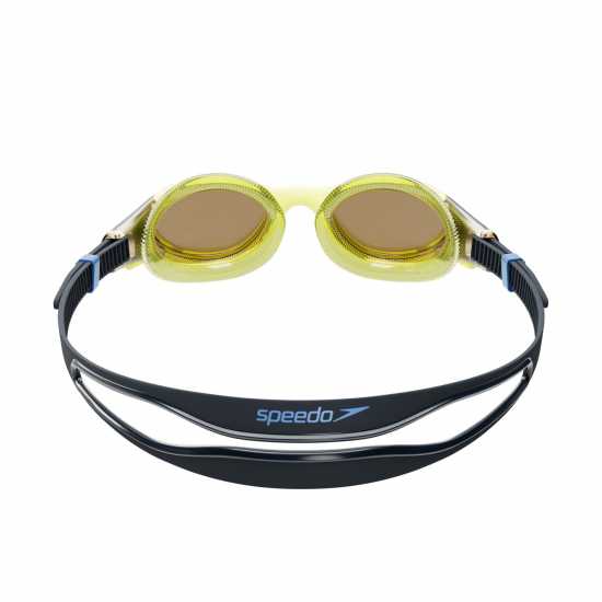 Speedo Biofuse 2.0 Mirror Goggles Black/Blue Плувни очила и шапки