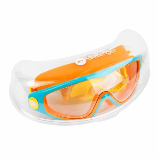 Slazenger Panorama Goggle Ornge/Blu/Yelow 