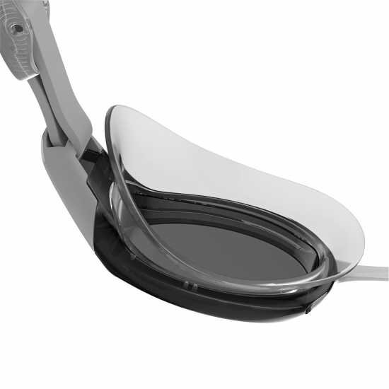 Speedo Mariner Pro Mirror Goggles White/Chrome - Плувни очила и шапки