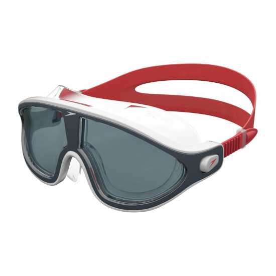Speedo Biofuse Rift Mask Goggles Red/Grey Плувни аксесоари