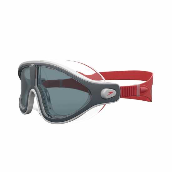 Speedo Biofuse Rift Mask Goggles Red/Grey Плувни аксесоари