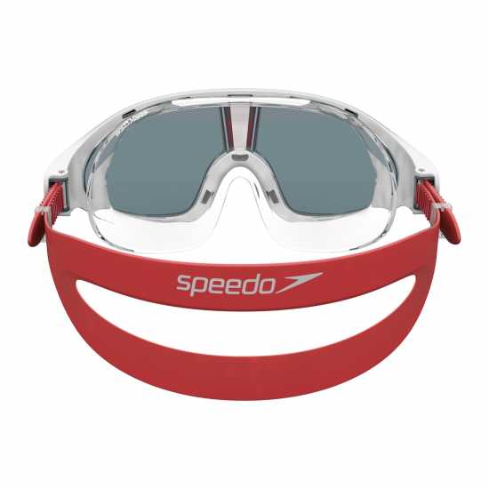 Speedo Biofuse Rift Mask Goggles Red/Grey Плувни очила и шапки