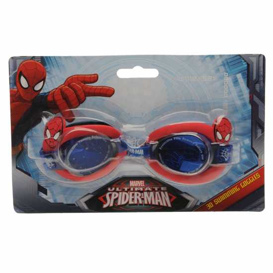 Character 3D Childrens Swimming Goggles Spiderman Детски бански и бикини