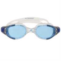 Speedo Futura Biofuse Flexiseal Goggles Clear/Blue Дамски бански