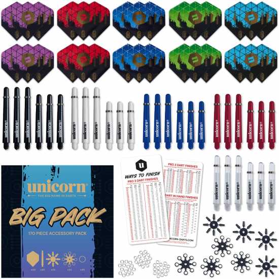Аксесоари Unicorn Darts 170-Piece Darts Accessory Value Pack Unicorn Darts 170-Piece Darts Accessory Value Pack Аксесоари