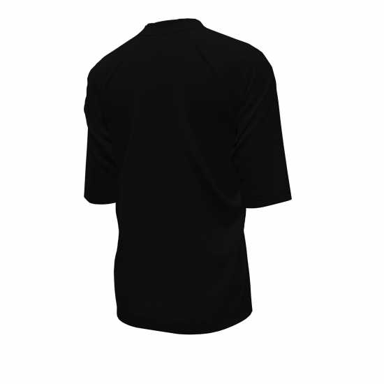 Nike Short Sleeve Hydroguard Черно Детски бански и бикини
