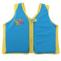 Slazenger Kids' Confidence Swim Vest Blue/Yellow Детски бански и бикини