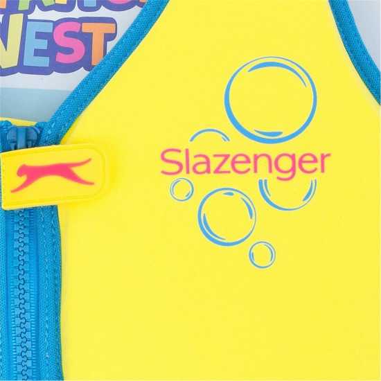 Slazenger Kids Confidence Swim Vest Синьо/Жълто Детски бански и бикини