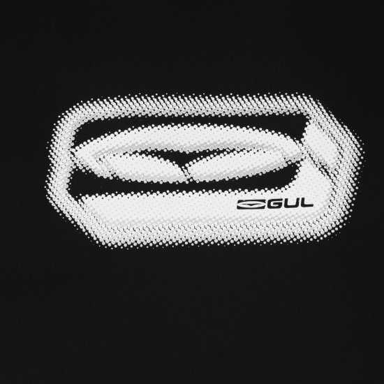 Gul Rash Vest Mens Черно Воден спорт