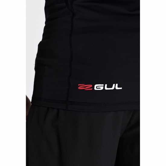Gul Rash Vest Mens Черно Воден спорт