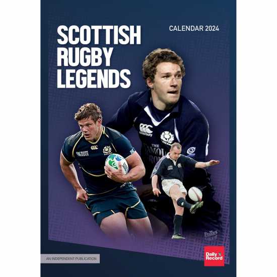 Grange Team 2024 Calendar Scotland Rugby Подаръци и играчки