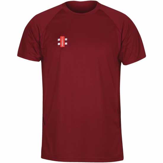 Gray Nicolls Matrix Short-Sleeve Performance T-Shirt Кафяво кафяво 