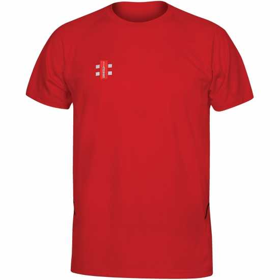 Gray Nicolls Matrix Short-Sleeve Performance T-Shirt Червено 